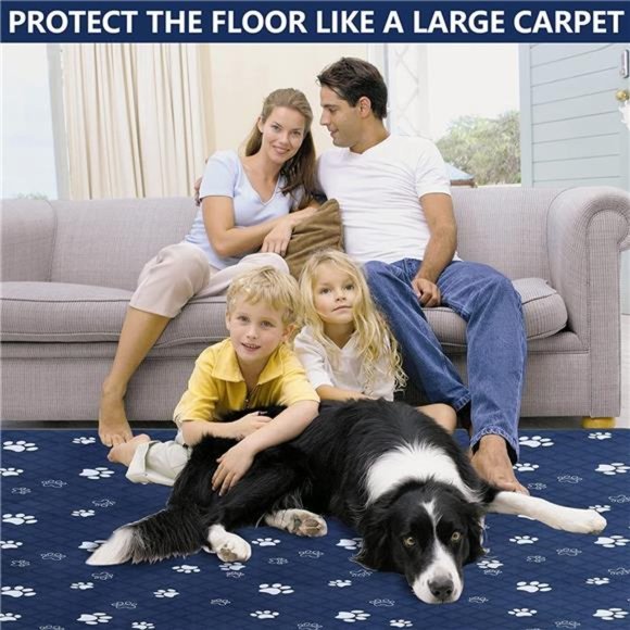 Pee Pads for Dogs, Whelping Pads Washable & Waterproof Reusable Large Puppy Pads - Picture 3 of 6